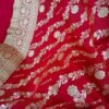 Red Katan Silk Saree