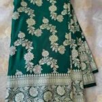 Green Katan Banaras Saree