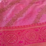Pink Chanderi Saree