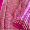 Pink Banarasi Georgette Saree