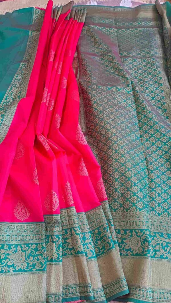 Pink Semi Pattu Saree