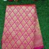 Pink Kanjivaram Semi Pattu Saree