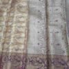 Purple Kanjivaram Tissue Saree 1