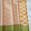 Orange Kanjivaram Tissue Saree 2