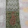 Green Kanjivaram Tissue Saree with Maggam Work 3