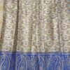 Blue Kanjivaram Tissue Saree with maggam work 1