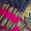 Navy Blue Kanjivaram Silksaree