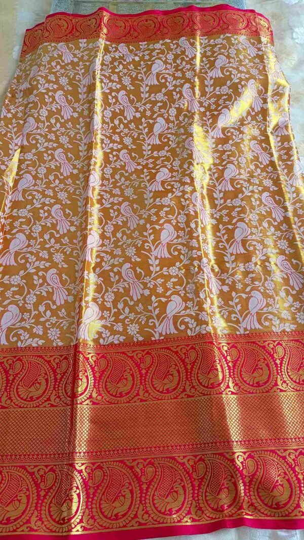 Red Kanjivaram Pattu Silksaree 1