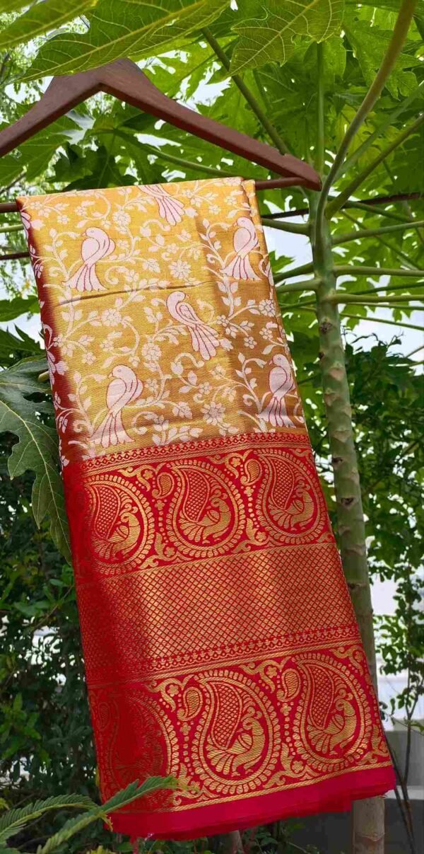 Red Kanjivaram Pattu Silksaree