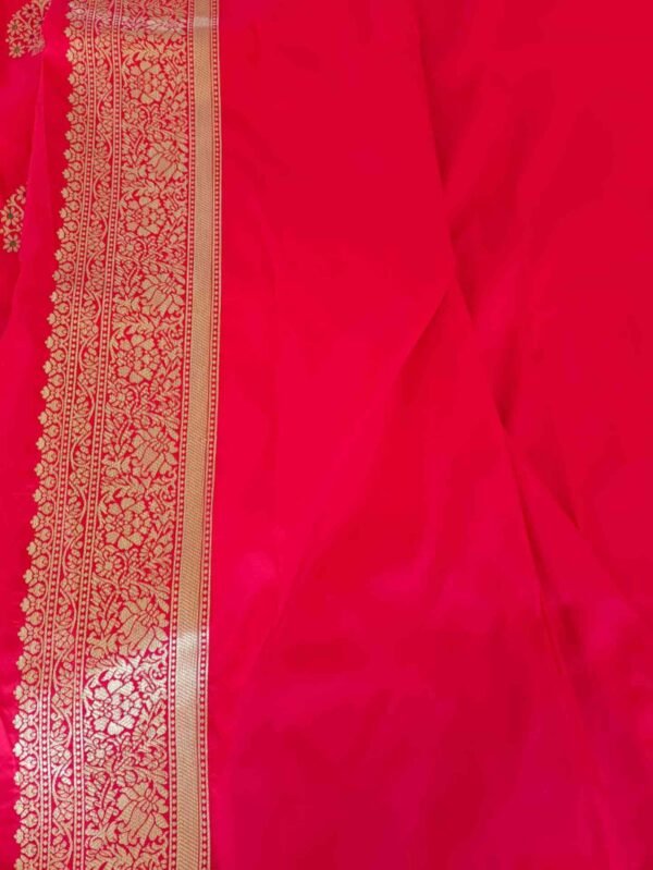 Red Banarasi Saree 2