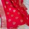 Red Banarasi Saree 3