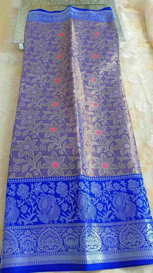 Blue Kanjivaram Pattu Silksaree 1