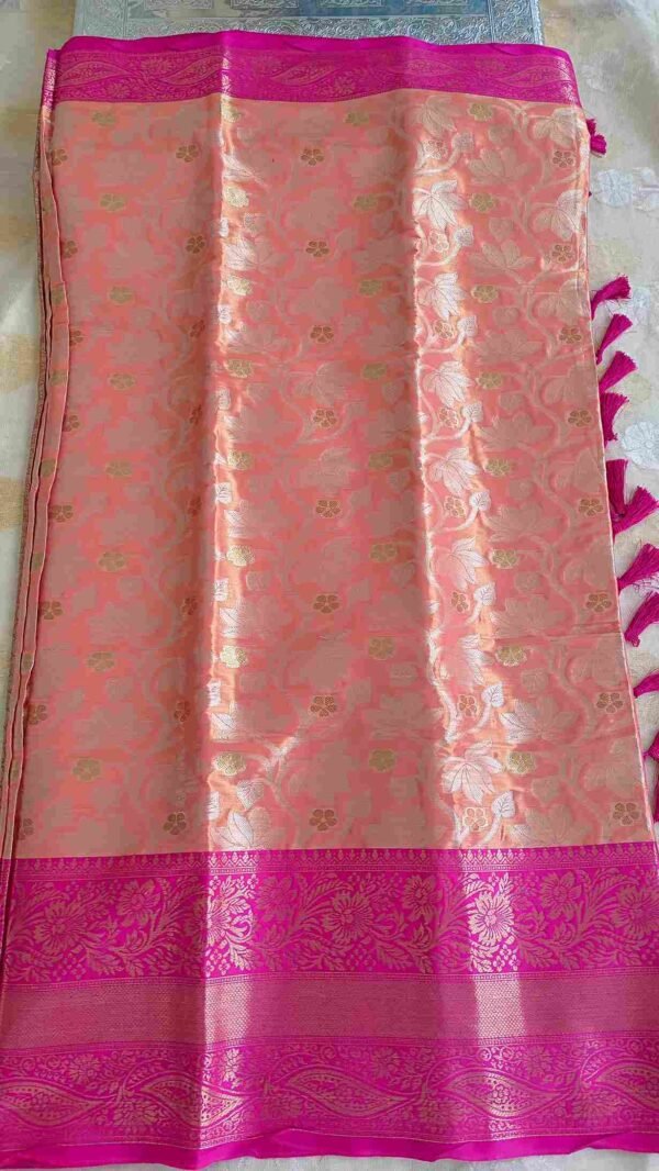 Pink Kanjivaram Pattu Silksaree 1