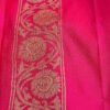 Peach Kanjivaram Semi Pattu Silk Saree 3