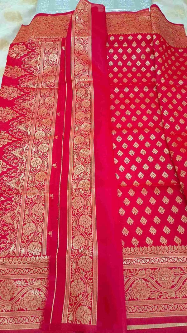 Red Silk Saree 2