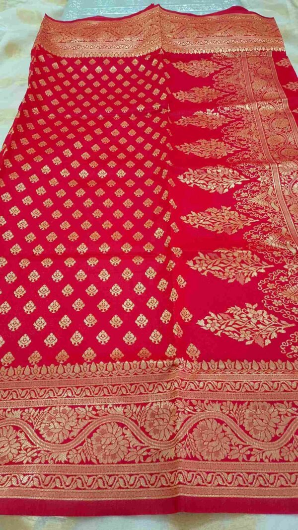 Red Silk Saree 1