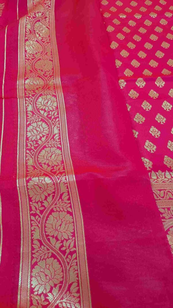 Peach Silk Saree 3