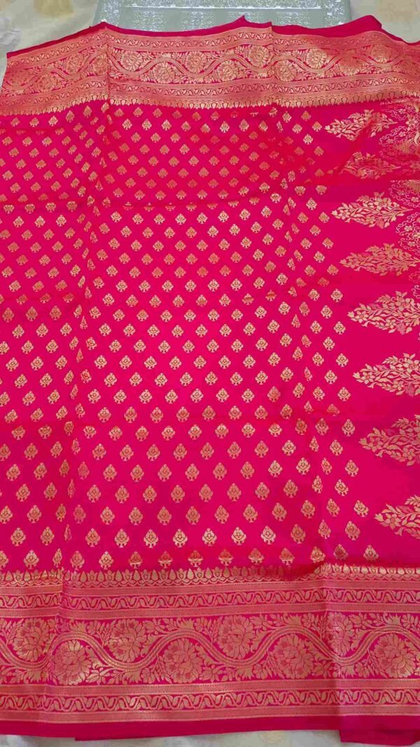 Peach Silk Saree 1