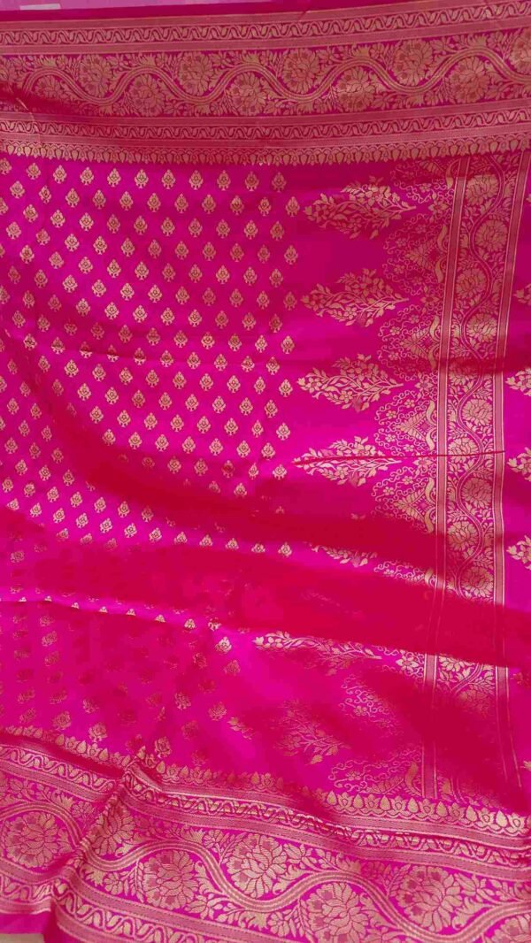 Pink Silk Saree 1