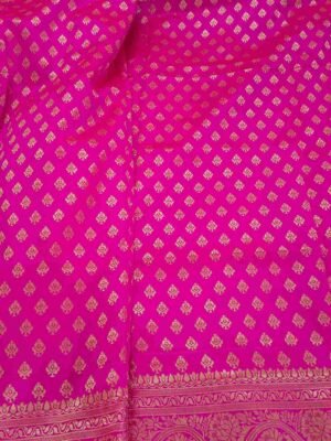 Pink Silk Saree