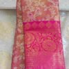 Pink Kanjivaram Parrot Tissue Saree 1